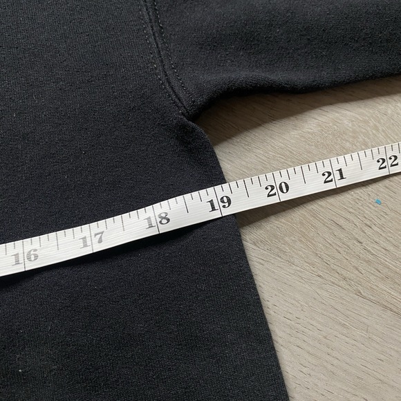 Death Row Records Lightning Sleeves Pullover Hoodie Men's Size Small Y2K Grunge - Picture 8 of 9